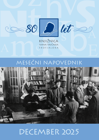 Naslovnica Mesečnega napovednika za december