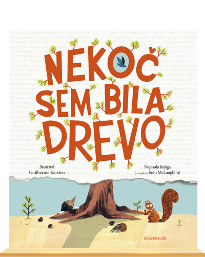 Naslovnica knjige Nekoč sem bila drevo