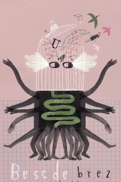 Naslovnica knjige Besede brez kletke