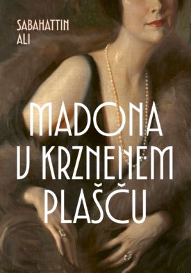 Naslovnica knjige Madona v krznenem plašču.