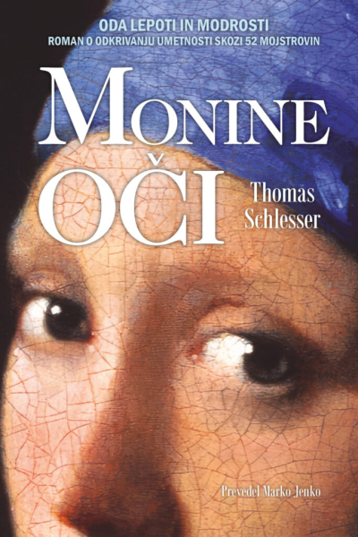 Naslovnica knjige Monine oči.