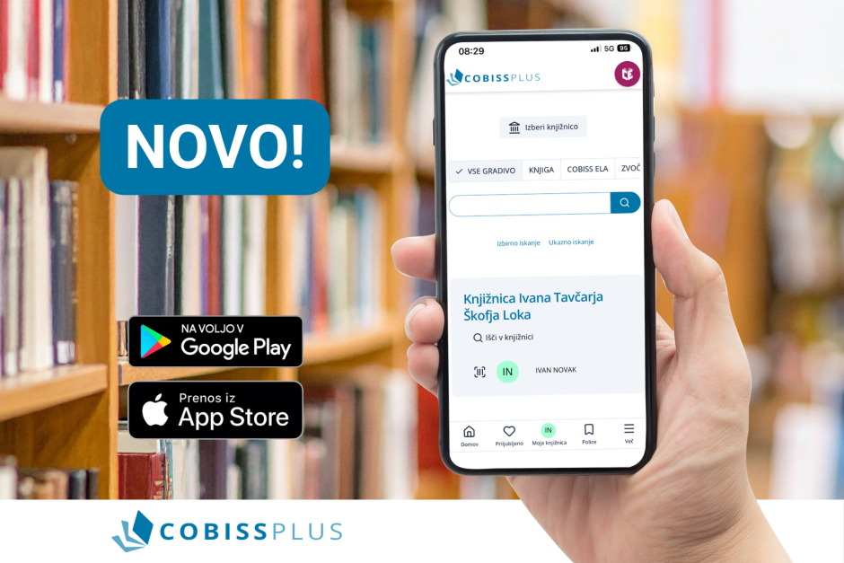 Nova aplikacija COBISS Plus