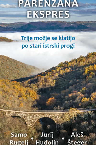 Naslovnica knjige Parenzana ekspres.