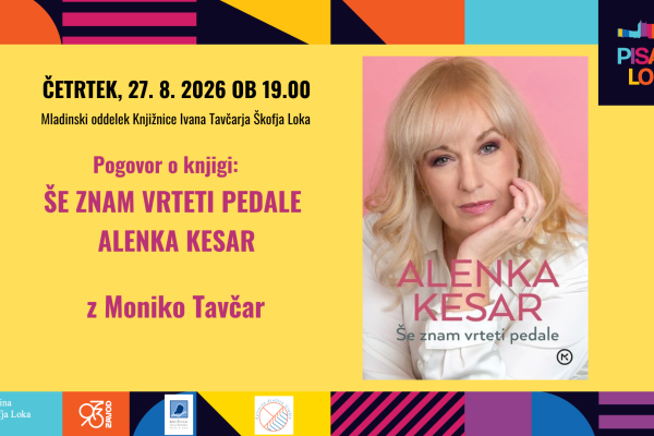 Alenka KEsaar na naslovnici.