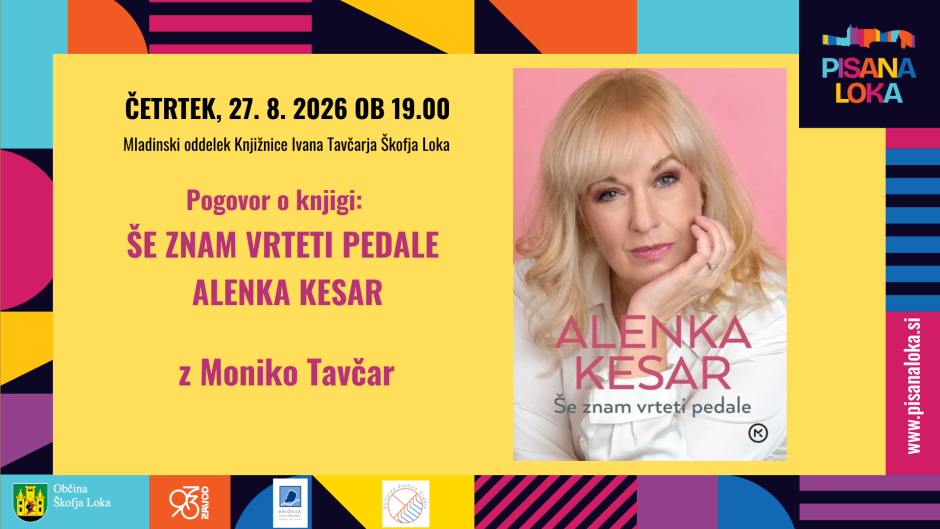 Alenka KEsaar na naslovnici.