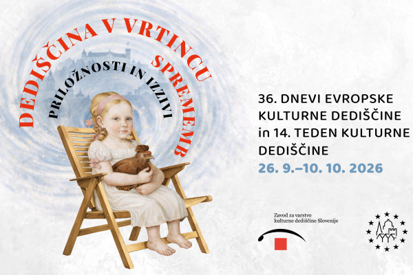 Dnevi evropske kulturne dediščine od 26. 9. do 10.10. 2026