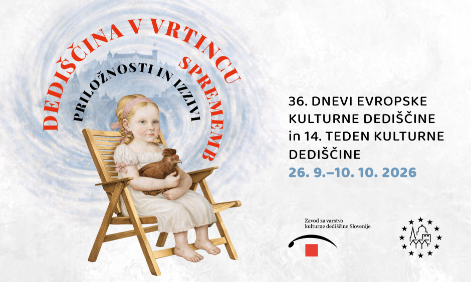 Dnevi evropske kulturne dediščine od 26. 9. do 10.10. 2026
