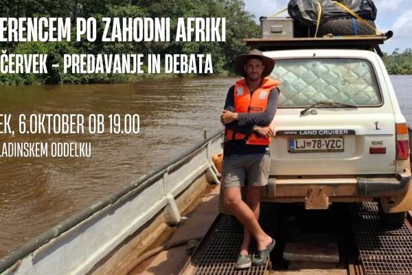 Potopisno predavanje, s terencem v Zahodno Afriko